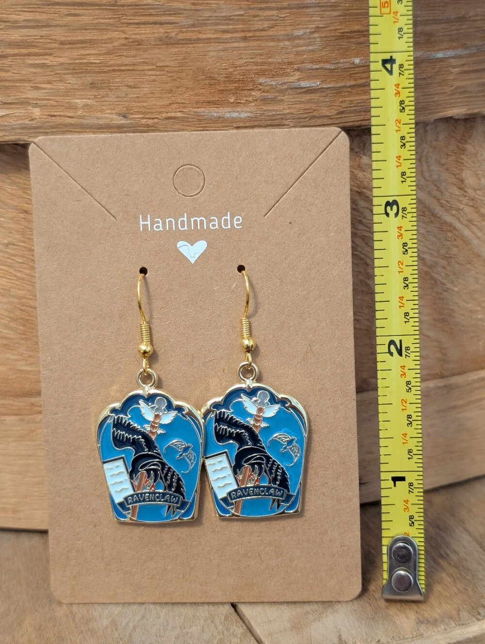 Harry Potter Enamel Metal Earrings NEW